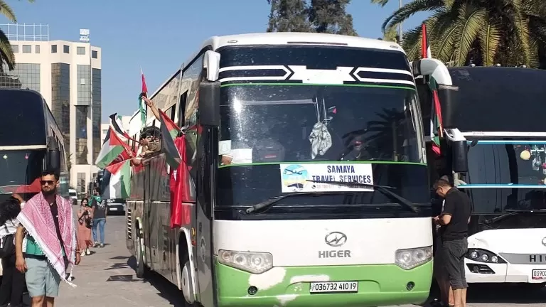 المغاربة فخر الأمة:  قافلة الصمود تعيد للشعوب صوتها في نصرة غزة