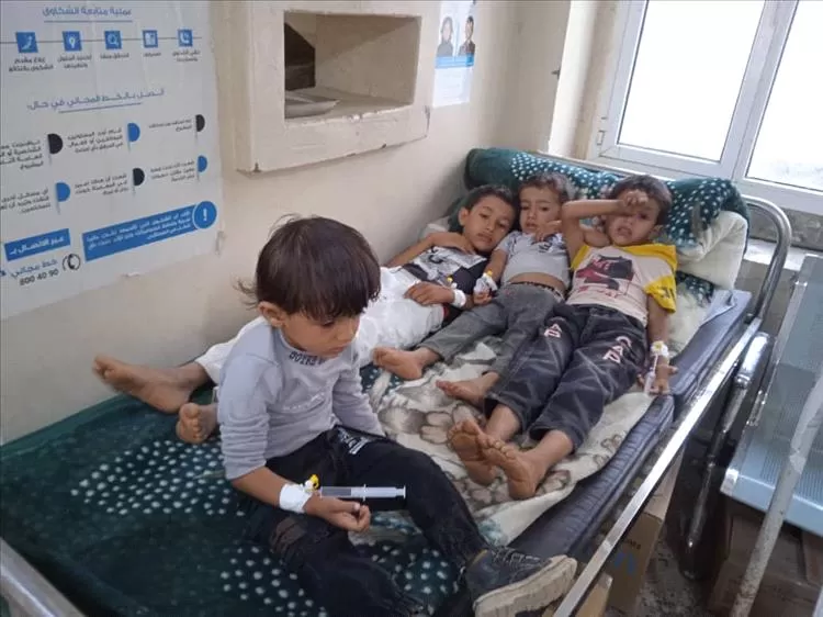 الحميات تكتسح آهالي حطاط  الركب بمديرية سرار يافع