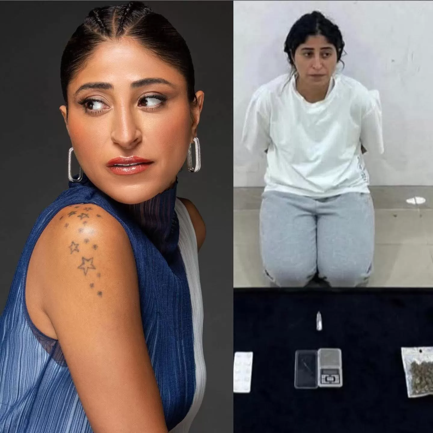 ضبط الفنانة الكويتية شجون الهاجري بتهمة تعاطي المخدرات لحوزتها على النواد المخدرة ومؤثرات عقلية