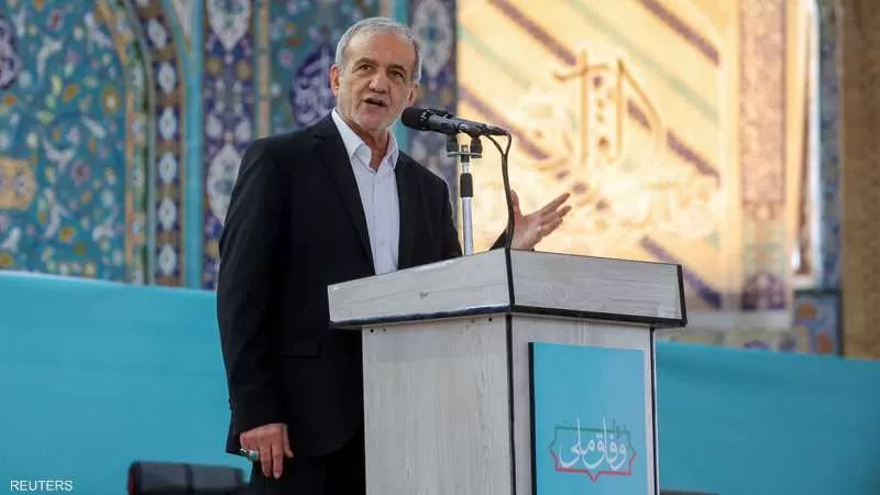 رئيس إيران في "مقابلة تلفزيونية"..خلال يوم أو اثنين