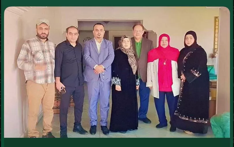 الرئيس اليمني الأسبق  علي ناصر محمد يستقبل نخبة من أبناء الوطن في القاهرة. : دعوة شاملة للسلام وتمكين المراة