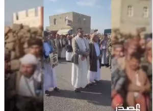 مشرف حوثي يقتل والد زوجته في عمران