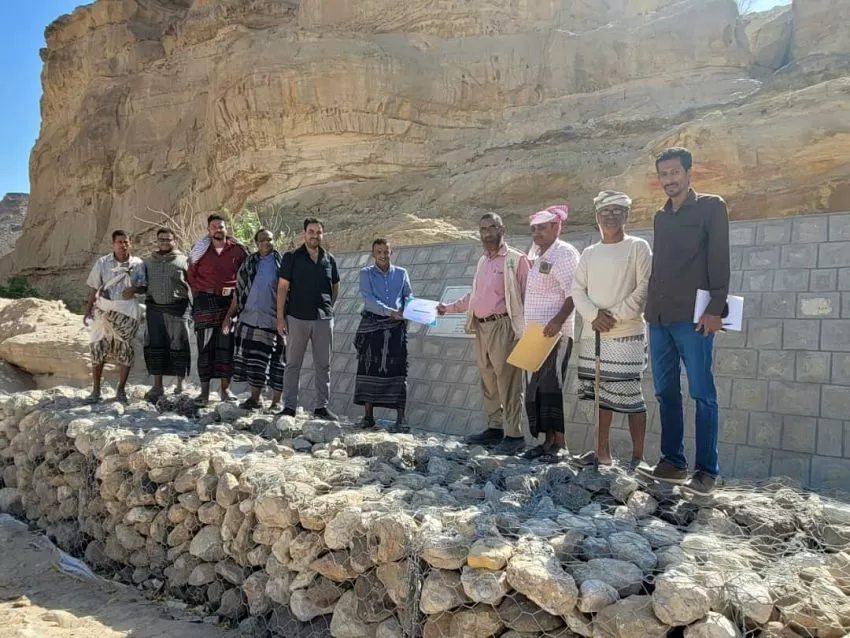 اليمن: تسليم مشاريع زراعية ب٢٦٣ مليون ريال في وادي عماد بشبوة