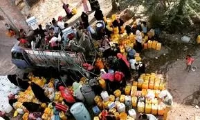 مركز اقتصادي: أزمة المياه في تعز نتاج غياب السياسات المنظمة للسوق