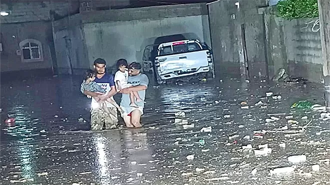 اليمن: عدن تعلن البريقة منطقة منكوبة بسبب كارثة السيول الجارفة