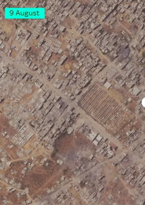 صور لقمر صناعي تفضح "كمائن" عربات جدعون في غزة