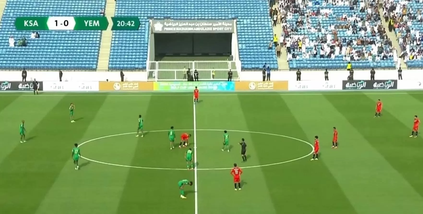 اليمن يخسر أمام السعودية بهدف دون رد في افتتاح خليجي الشباب