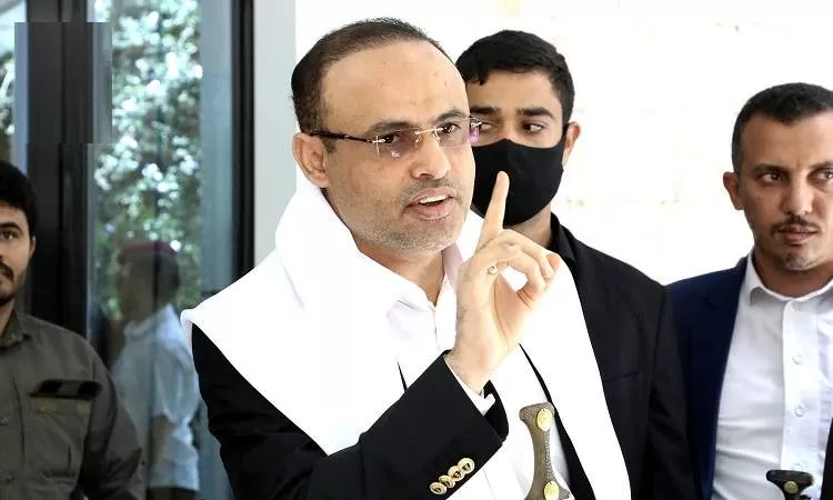 المشاط ينعي الرهوي وعدداً من وزراء حكومة الحوثيين غير المعترف بها ويهدد إسرائيل بـ"أيام سوداء"