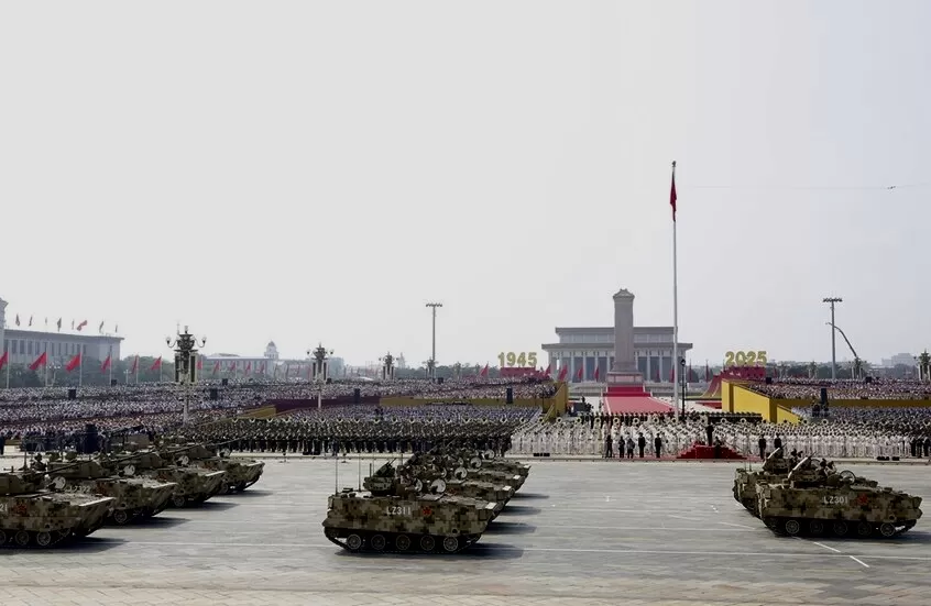 الصين تستعرض قوتها العسكرية بحضور بوتين وكيم في أكبر عرض عسكري منذ عقود