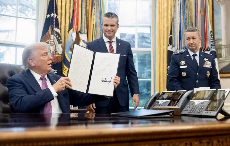 ترامب يعيد دولة الحرب: “وزارة الدفاع” الأميركية تصبح “وزارة الحرب” رسميًا