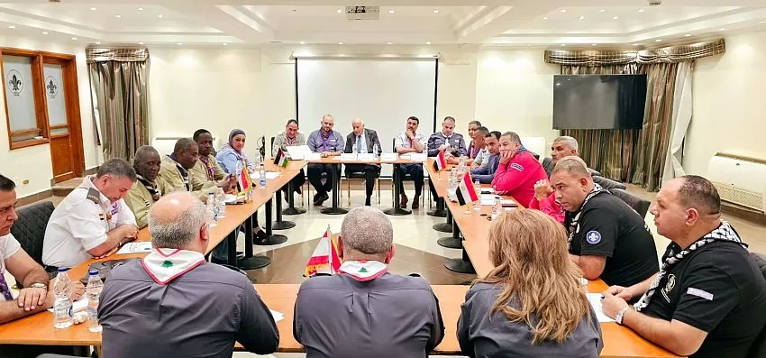 اليمن يشارك في لقاء رؤساء الجمعيات الكشفية العربية بالقاهرة