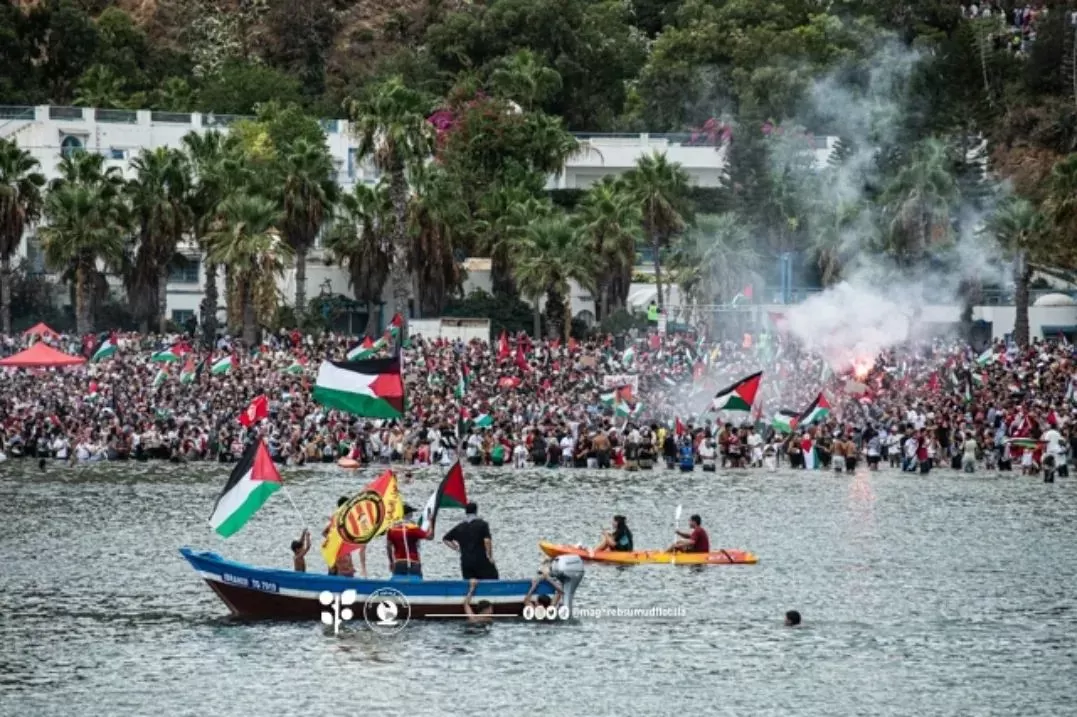 مصدر أمني تونسي : لا يوجد عرقلة لانطلاق "أسطول الصمود"