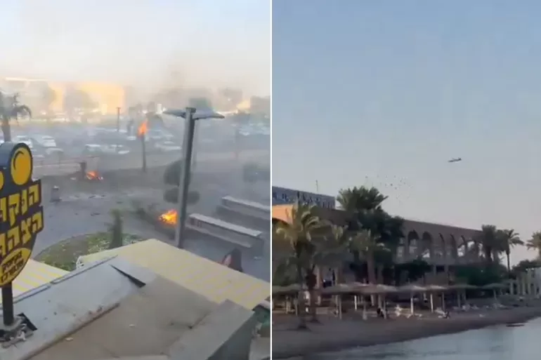 إصابة 22 إسرائيلياً بانفجار مسيّرة أطلقت من اليمن واستهدفت فندقاً في إيلات