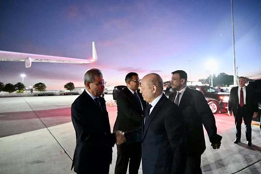 اليمن: رئيس مجلس القيادة يختتم مباحثات رفيعة في نيويورك