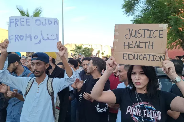 احتجاجات المغرب.. أزمة الصحة والتعليم تتصدر الشارع