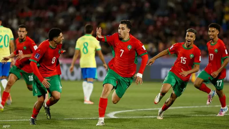 أشبال أسود الأطلس يطيح بالبرازيل ويتأهل للدور 16 لكأس العالم