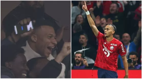 تفاعل كبير من مبابي بعد هدف شقيقه في مرمى سان جيرمان