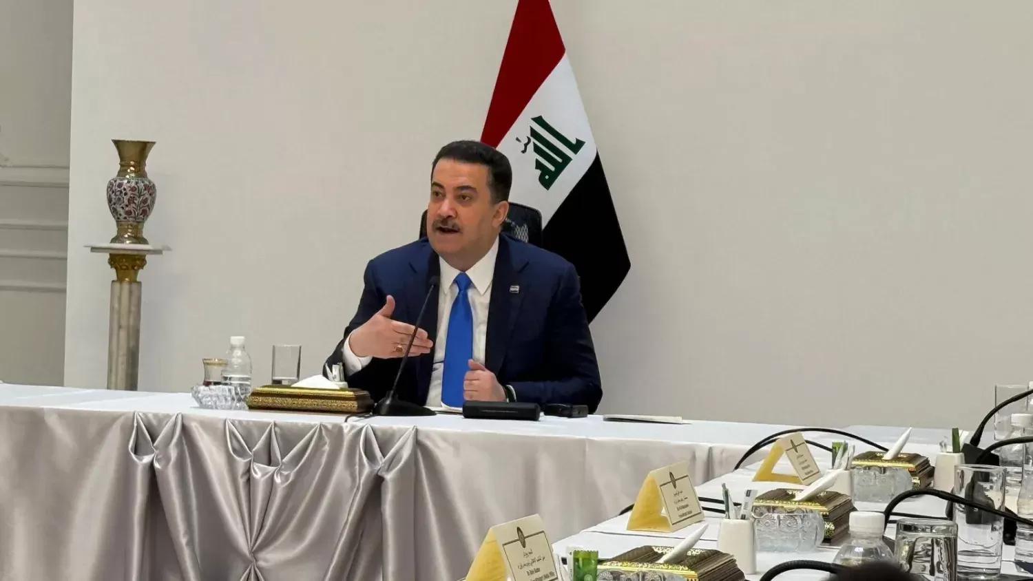 السوداني: الحكومة حريصة على مواصلة التعاون الثنائي مع أمريكا