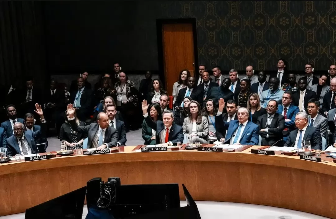 قرار تاريخي في مجلس الأمن: تمرير خطة أمريكا لغزة