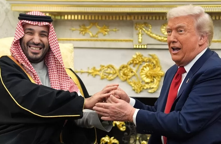 ترامب: لدينا رد إيجابي من ولي العهد حول "اتفاقيات أبراهام"