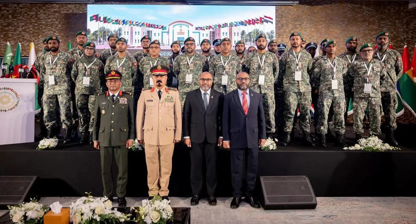 التحالف الإسلامي يدشن مبادرتين عسكريتين ويوقع اتفاقية تدريب مشترك مع المالديف