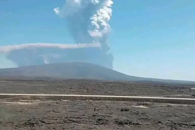 بركان هايلي غوبي الإثيوبي الذي ثار بعد 12 ألف عام