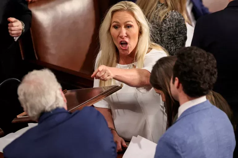 استقالة مارجوري غرين تهدد وحدة الحزب الجمهوري