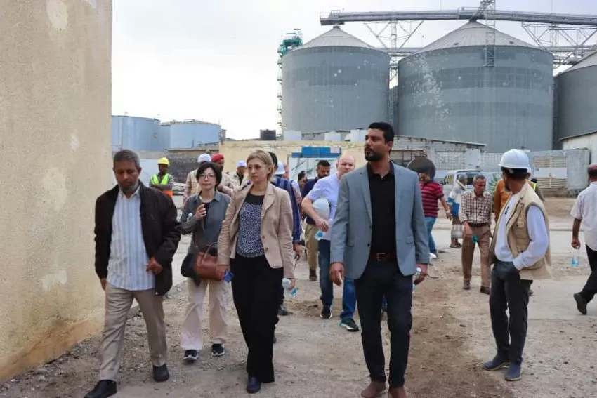 اليمن: وفد البنك الدولي يطلع على تطوير مركز الأنزال السمكي في عدن