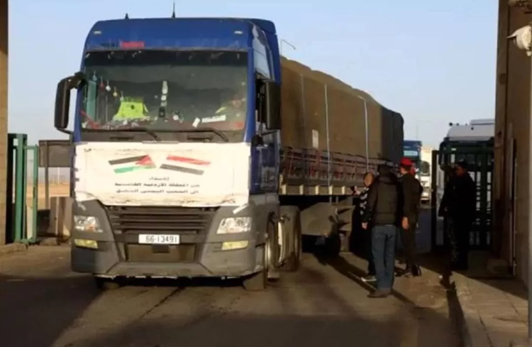 الأردن ترسل أكثر من 10 قوافل مساعدات غذائية لليمن