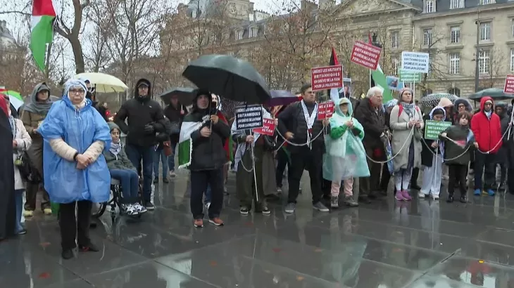 مظاهرات أوروبية ترفض الوصاية على فلسطين وتدين الدعم الغربي لإسرائيل