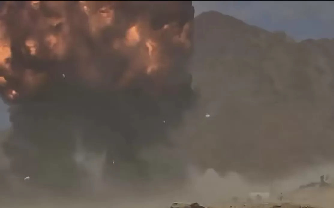 استهداف معسكر لواء بارشيد التابع للمجلس الانتقالي غرب المكلا